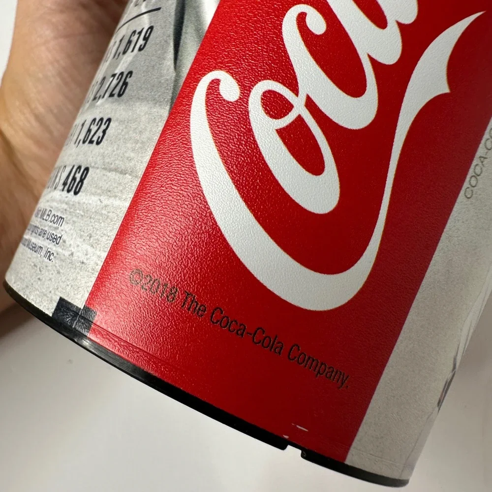 2 Chipper Jones Atlanta Braves Hall of Fame Class 2018 Souvenir Cups Coca-Cola